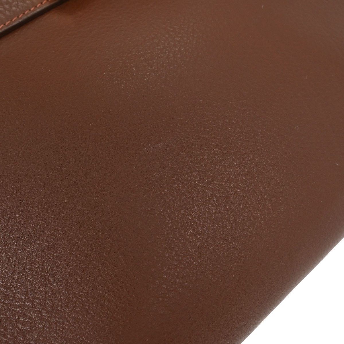 Hermes Hermes Kelly Handbag Brown Evergrain with Gold Hardware Size ONE SIZE - 10 Thumbnail