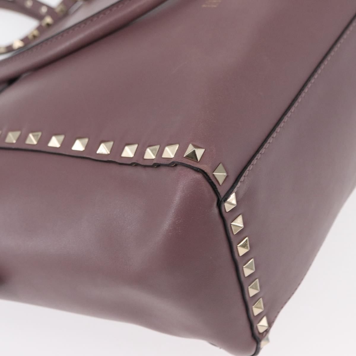 Valentino Valentino Garavani Rockstud Tote Rigid Leather Size ONE SIZE - 11 Thumbnail