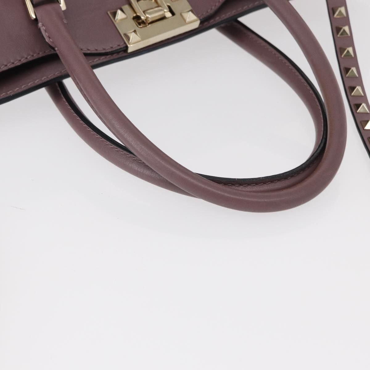 Valentino Valentino Garavani Rockstud Tote Rigid Leather Size ONE SIZE - 8 Thumbnail