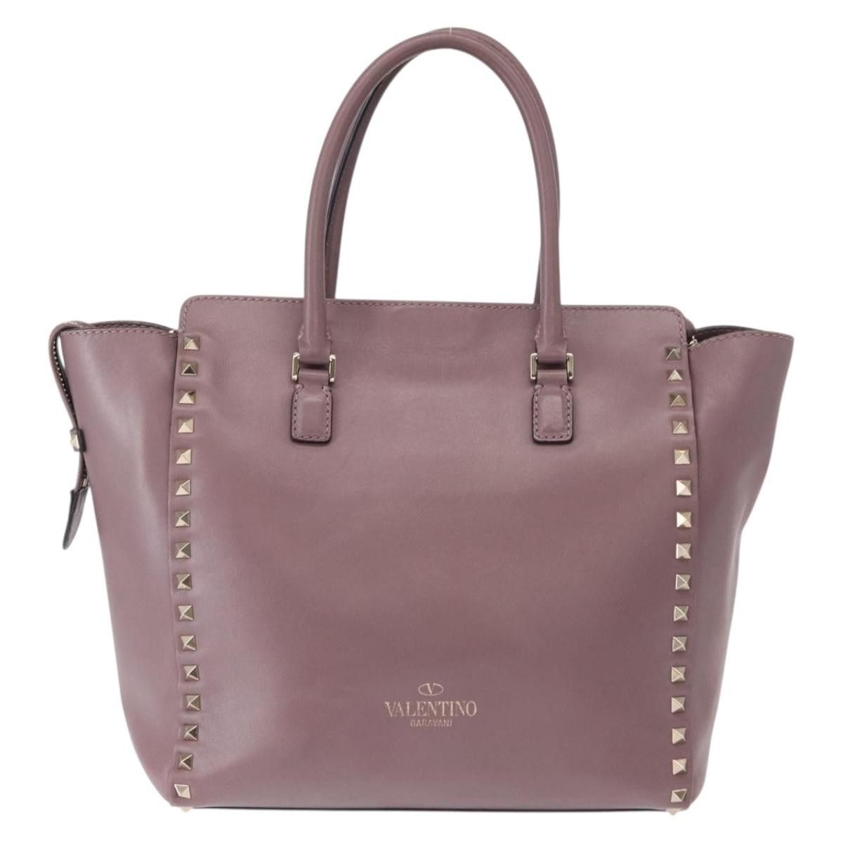 Valentino Valentino Garavani Rockstud Tote Rigid Leather Size ONE SIZE - 2 Thumbnail