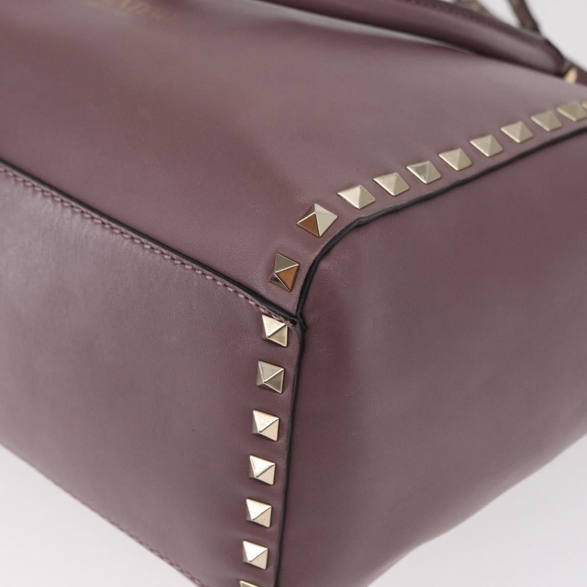 Valentino Valentino Garavani Rockstud Tote Rigid Leather Size ONE SIZE - 12 Thumbnail