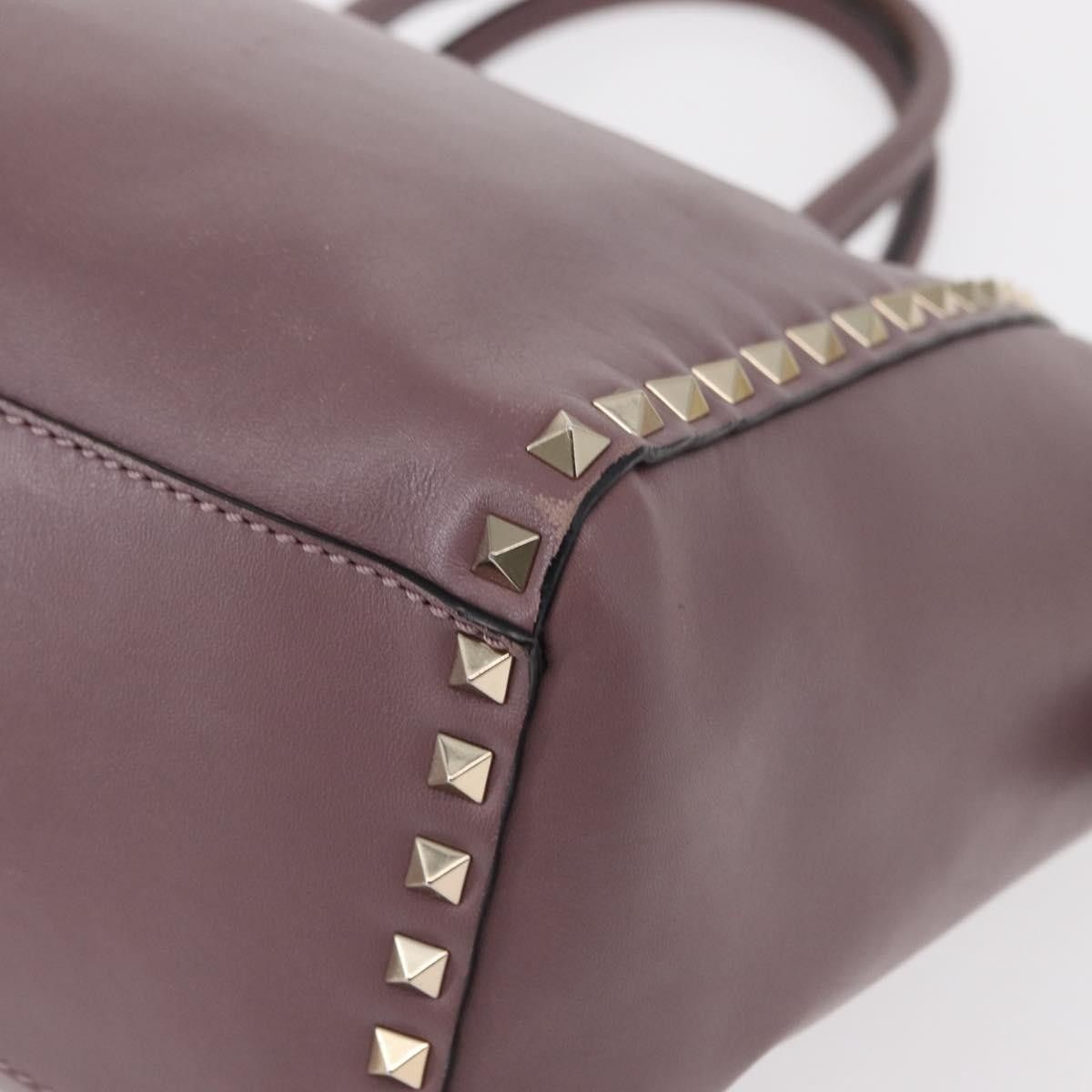 Valentino Valentino Garavani Rockstud Tote Rigid Leather Size ONE SIZE - 10 Thumbnail