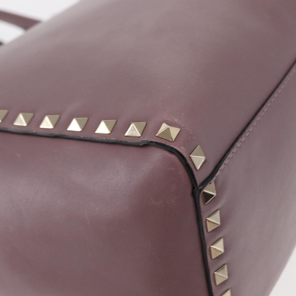 Valentino Valentino Garavani Rockstud Tote Rigid Leather Size ONE SIZE - 9 Thumbnail