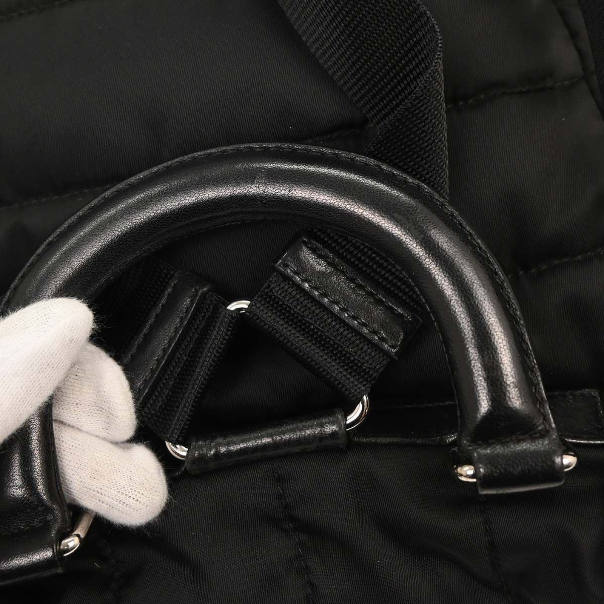 Prada Prada Bomber Backpack Tessuto Size ONE SIZE - 6 Thumbnail
