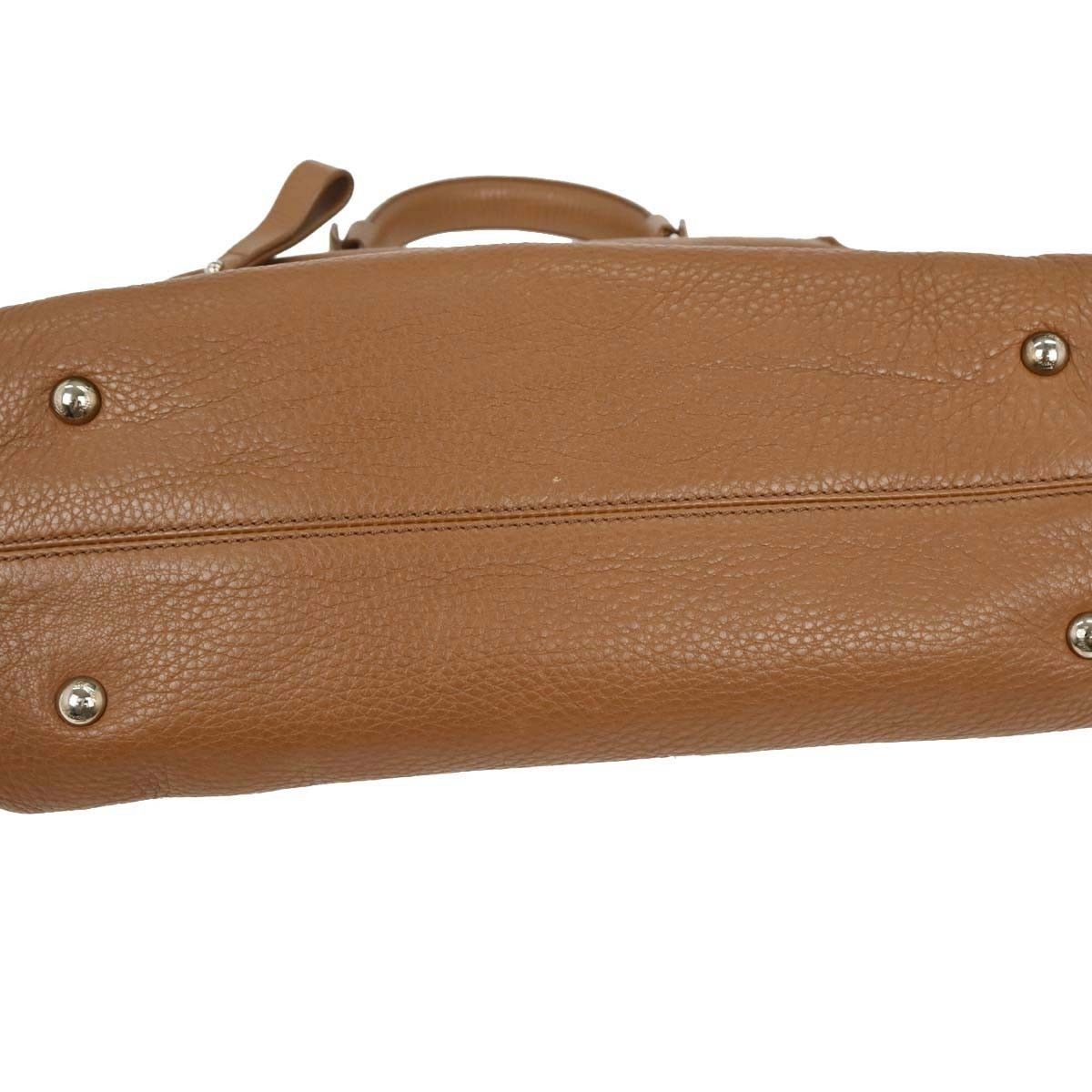Salvatore Ferragamo Salvatore Ferragamo Sofia Satchel Leather Size ONE SIZE - 6 Thumbnail