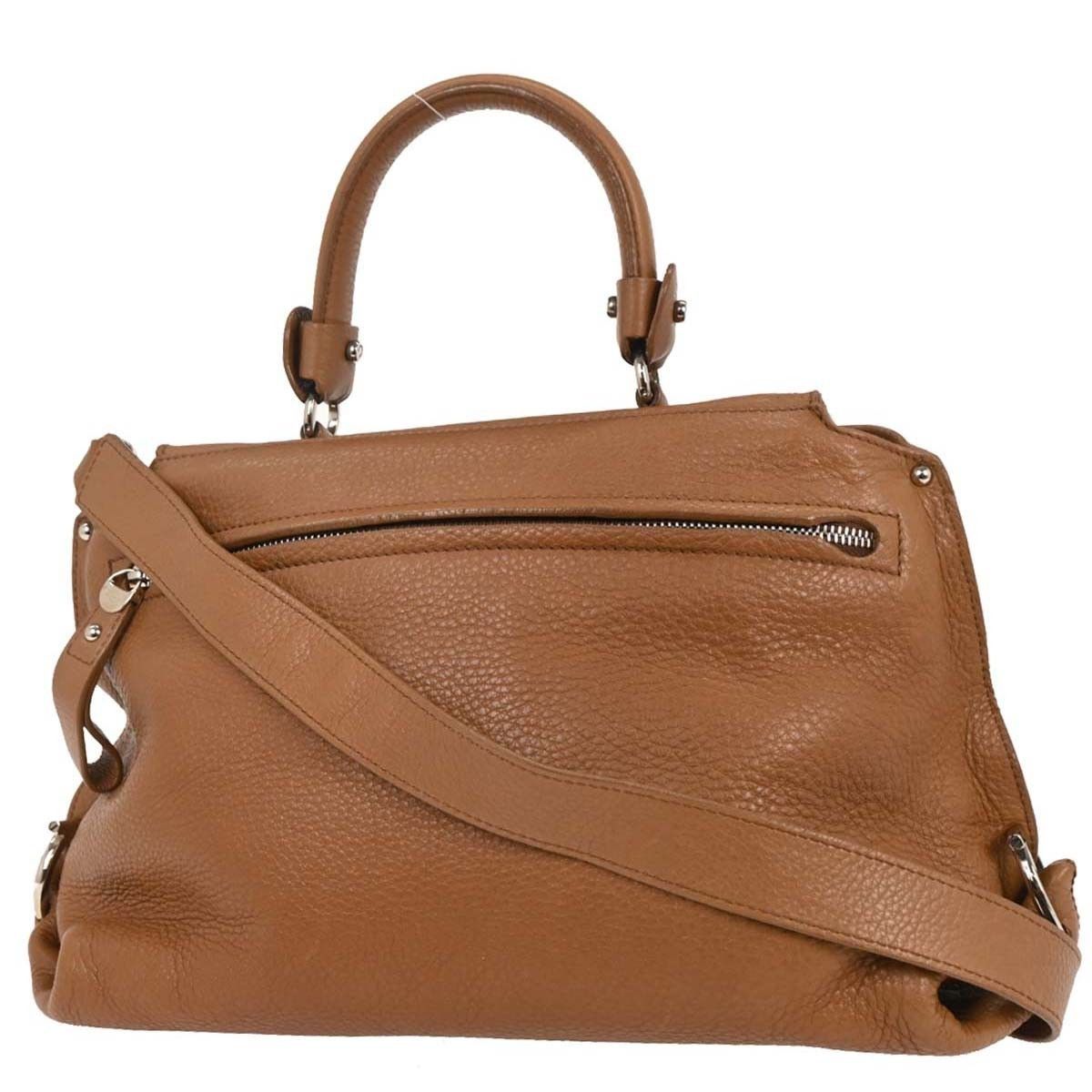 Salvatore Ferragamo Salvatore Ferragamo Sofia Satchel Leather Size ONE SIZE - 2 Thumbnail