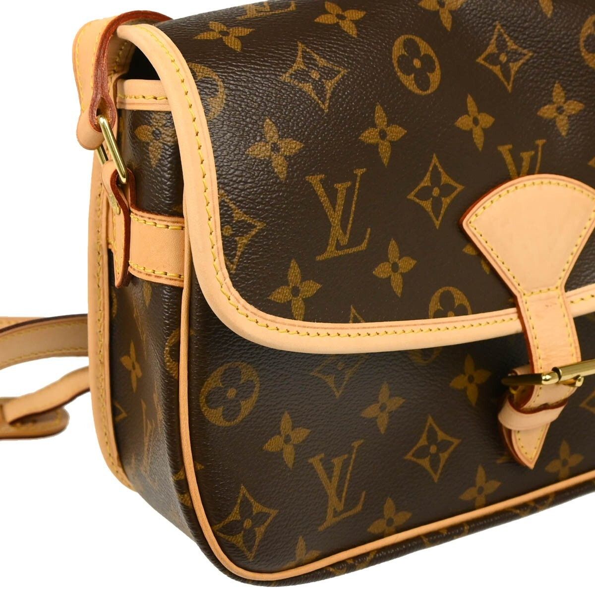 Louis Vuitton Louis Vuitton Sologne Handbag Monogram Canvas Size ONE SIZE - 3 Thumbnail