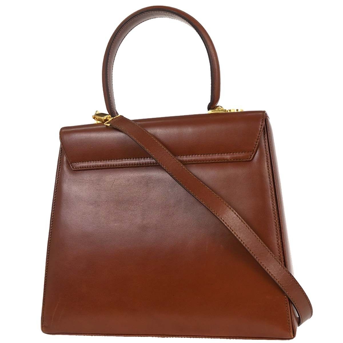 Salvatore Ferragamo Salvatore Ferragamo Gancini Convertible Top Handle Bag Leather Size ONE SIZE - 2 Thumbnail