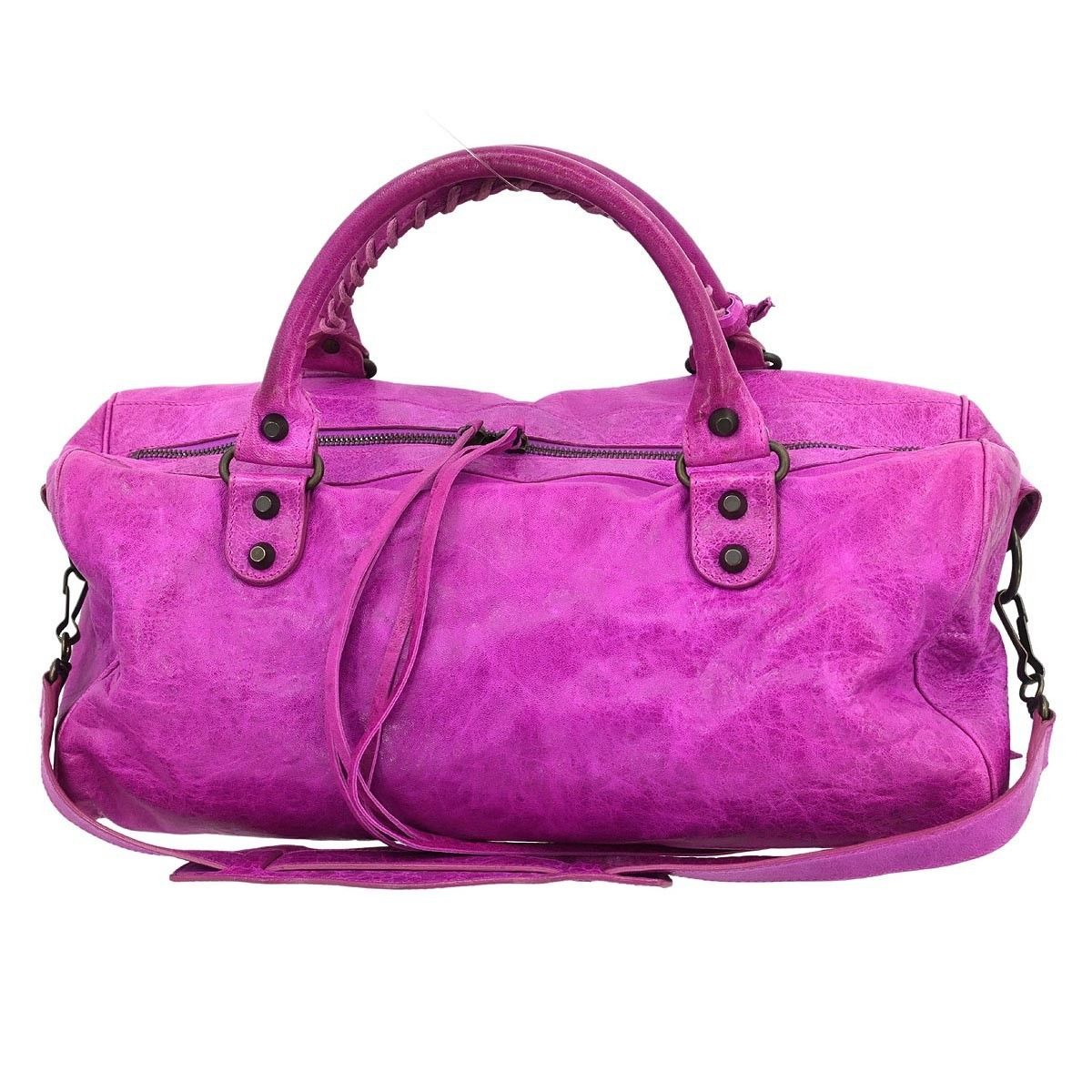 Balenciaga Balenciaga Twiggy Classic Studs Bag Leather Size ONE SIZE - 2 Thumbnail
