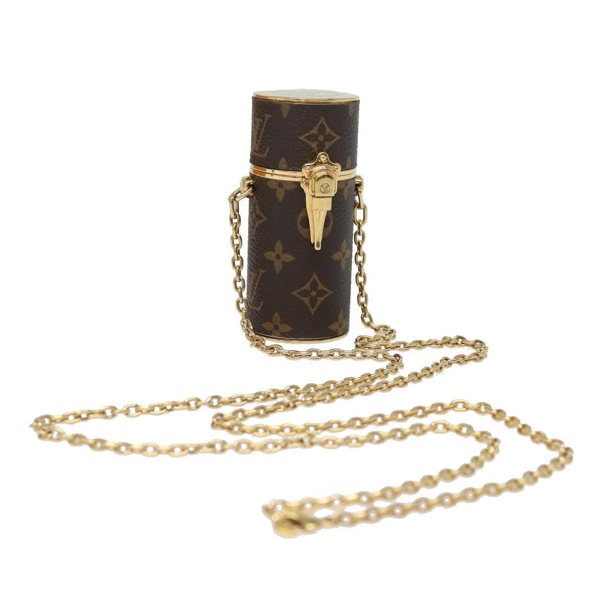Louis Vuitton Louis Vuitton Lipstick Case on Chain Monogram Canvas Size ONE SIZE - 19 Thumbnail
