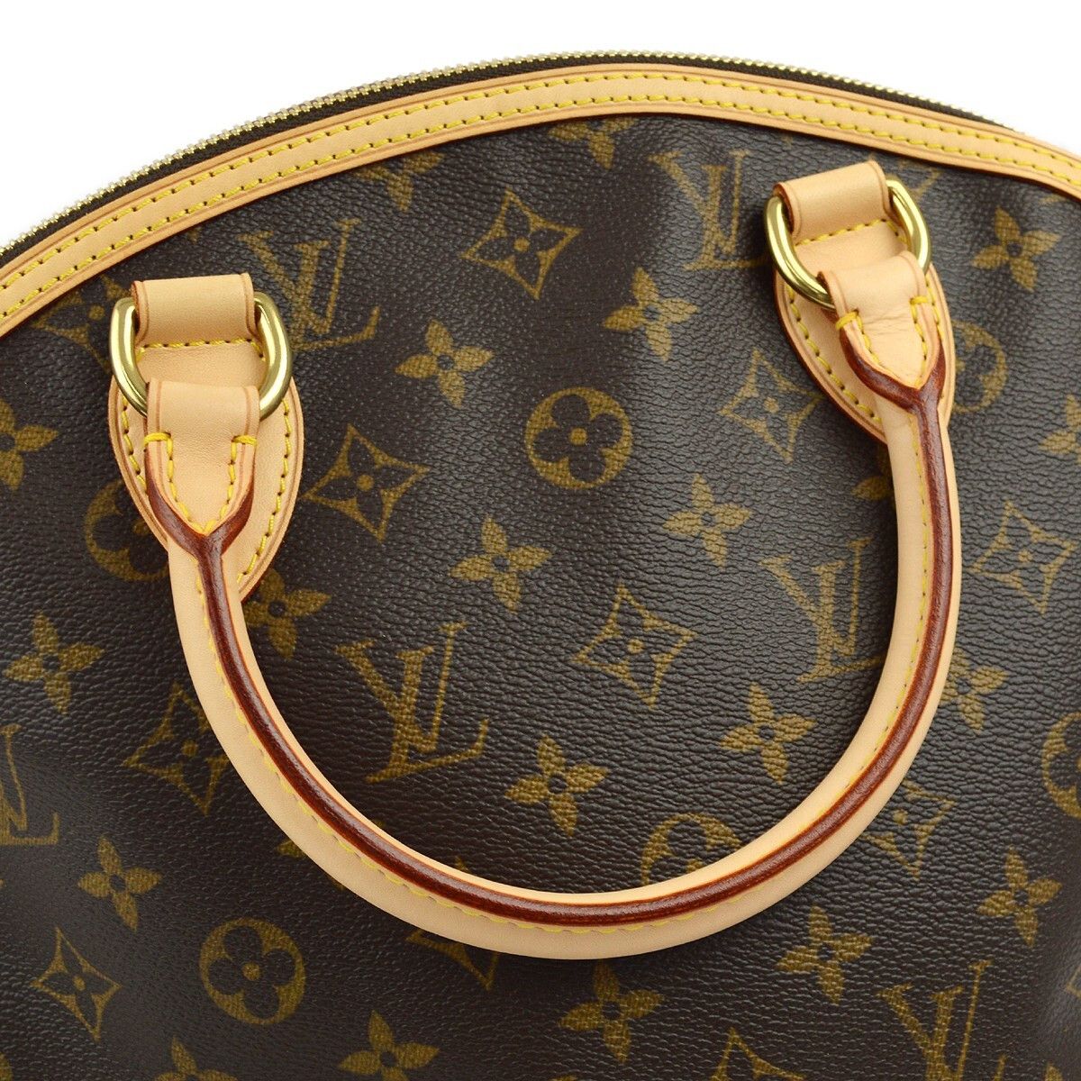 Louis Vuitton Louis Vuitton Lockit Handbag Monogram Canvas Size ONE SIZE - 6 Thumbnail