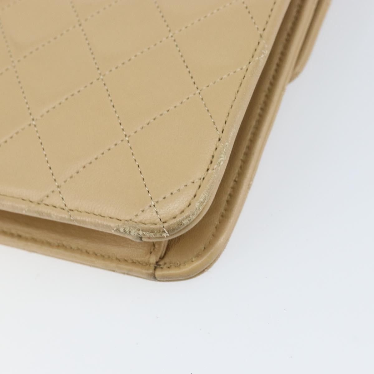 Chanel Chanel Vintage Clutch with Chain Quilted Leather Size ONE SIZE - 9 Thumbnail