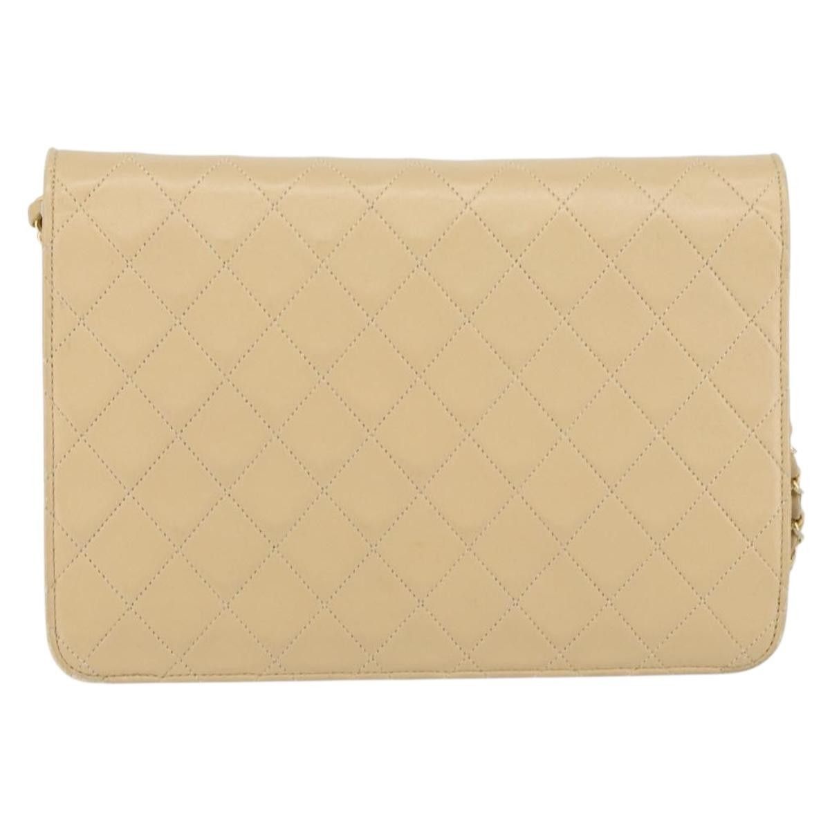 Chanel Chanel Vintage Clutch with Chain Quilted Leather Size ONE SIZE - 2 Thumbnail