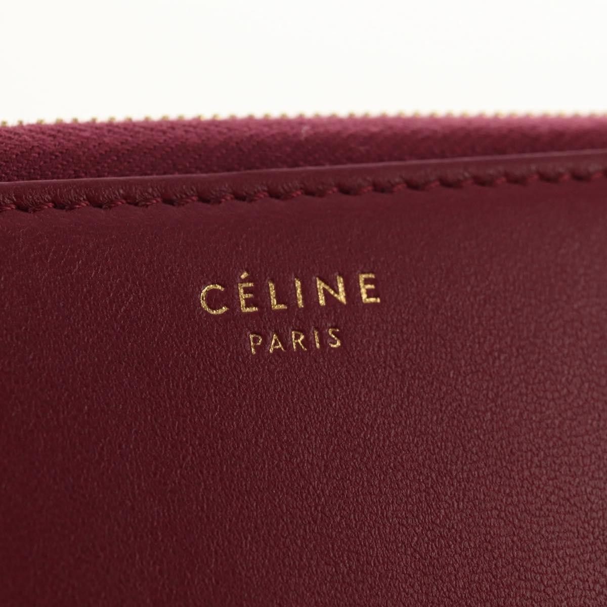 Celine Celine Multifunction Flap Wallet Leather Size ONE SIZE - 6 Thumbnail