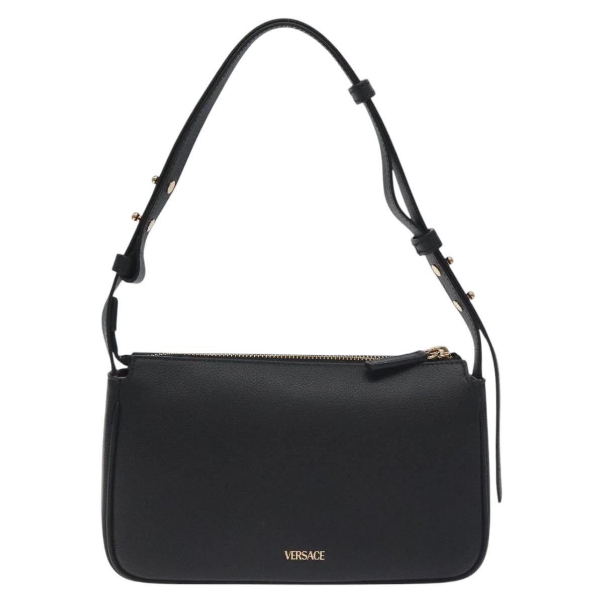 Versace Versace Medusa Shoulder Bag Leather Size ONE SIZE - 2 Thumbnail