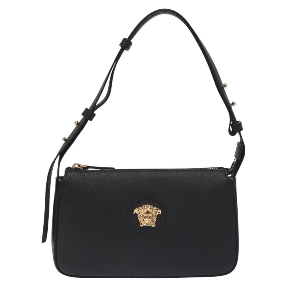 Versace Versace Medusa Shoulder Bag Leather Size ONE SIZE - 20 Thumbnail