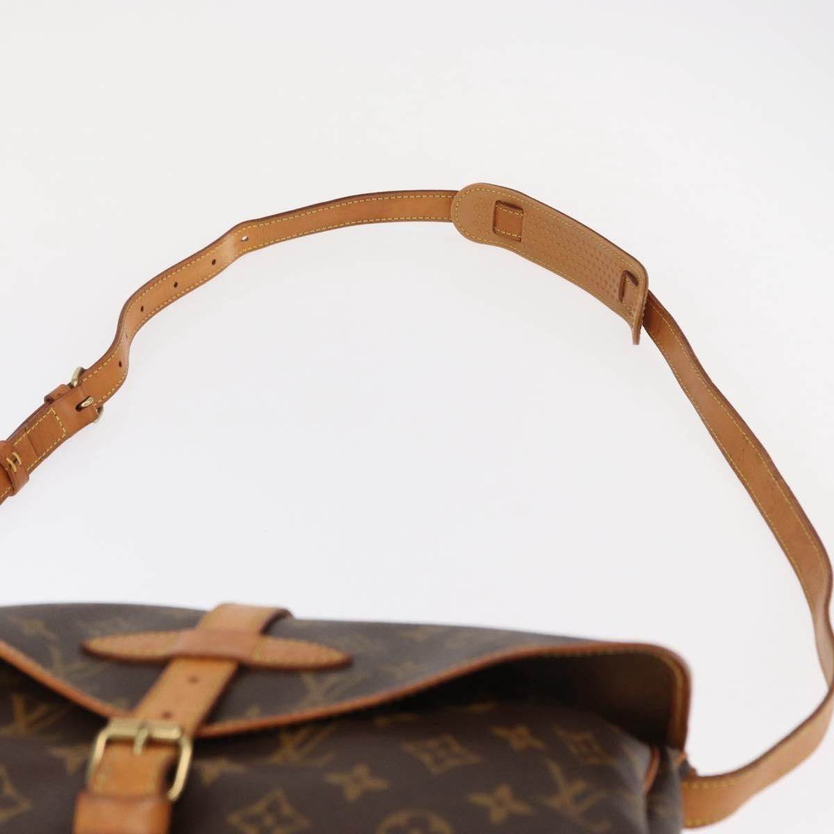 Louis Vuitton Louis Vuitton Saumur Handbag Monogram Canvas Size ONE SIZE - 15 Thumbnail