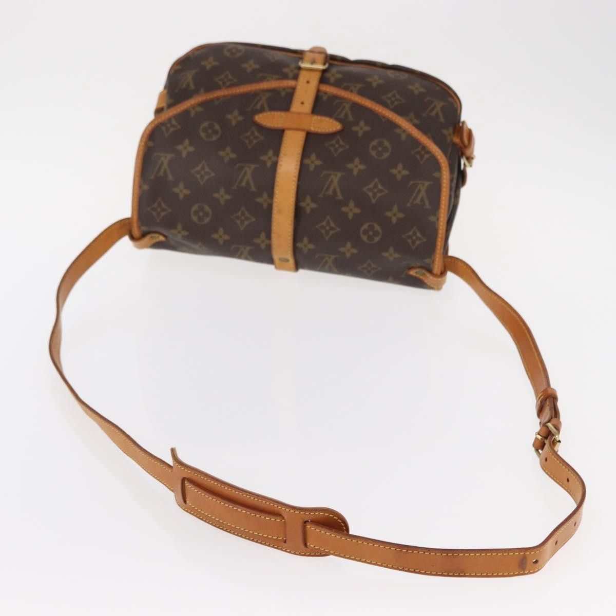 Louis Vuitton Louis Vuitton Saumur Handbag Monogram Canvas Size ONE SIZE - 8 Thumbnail