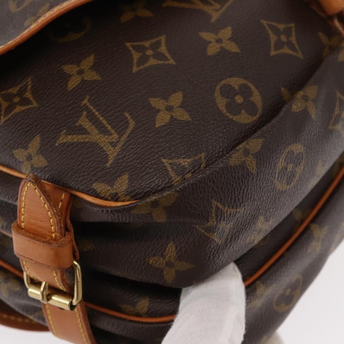 Louis Vuitton Louis Vuitton Saumur Handbag Monogram Canvas Size ONE SIZE - 9 Thumbnail