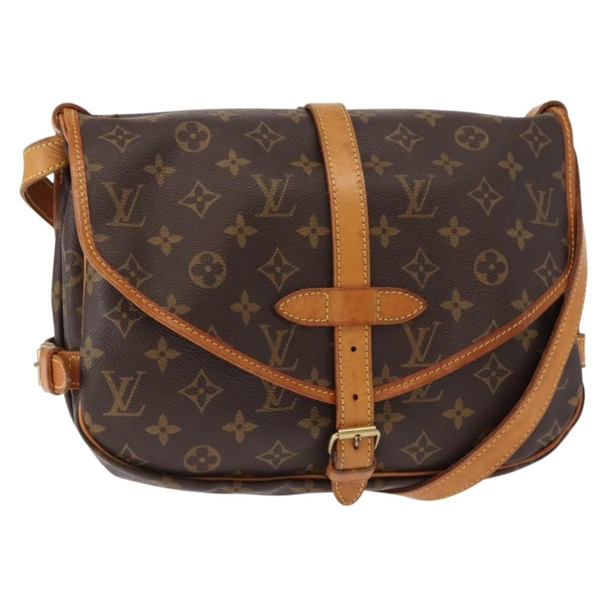 Louis Vuitton Louis Vuitton Saumur Handbag Monogram Canvas Size ONE SIZE - 13 Thumbnail