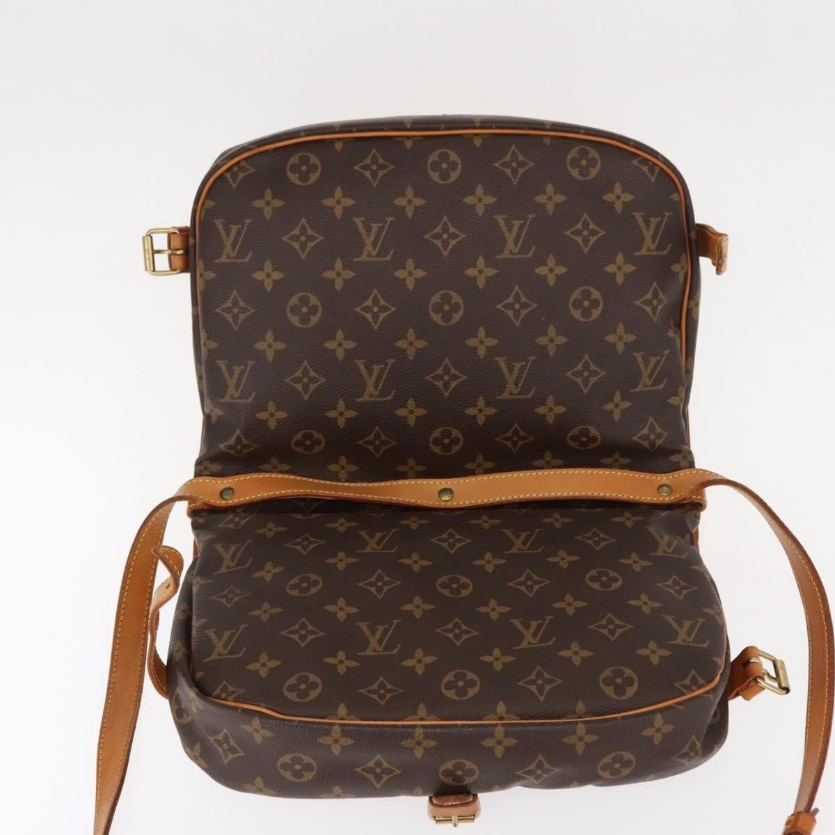Louis Vuitton Louis Vuitton Saumur Handbag Monogram Canvas Size ONE SIZE - 20 Thumbnail