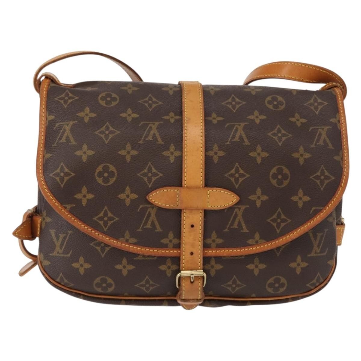 Louis Vuitton Louis Vuitton Saumur Handbag Monogram Canvas Size ONE SIZE - 2 Thumbnail