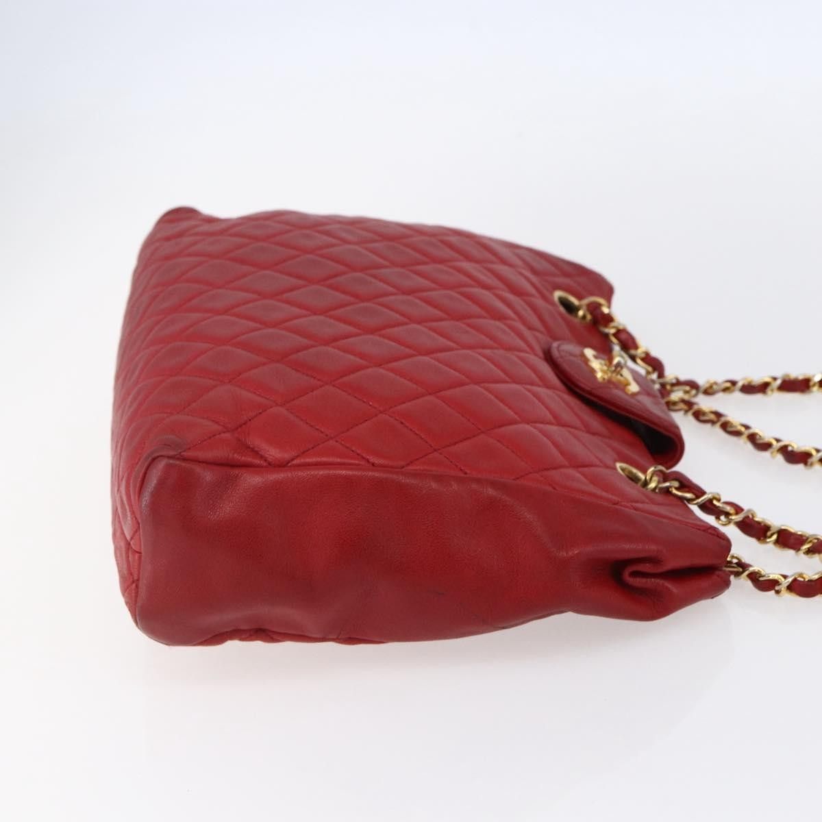 Chanel Chanel Vintage Shopping Tote Quilted Lambskin Size ONE SIZE - 4 Thumbnail