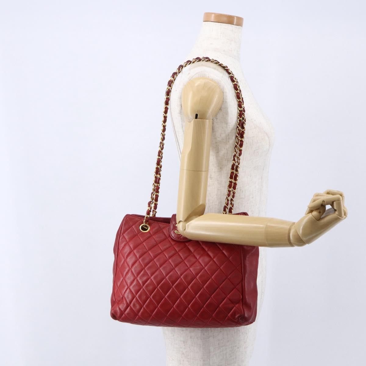 Chanel Chanel Vintage Shopping Tote Quilted Lambskin Size ONE SIZE - 13 Thumbnail