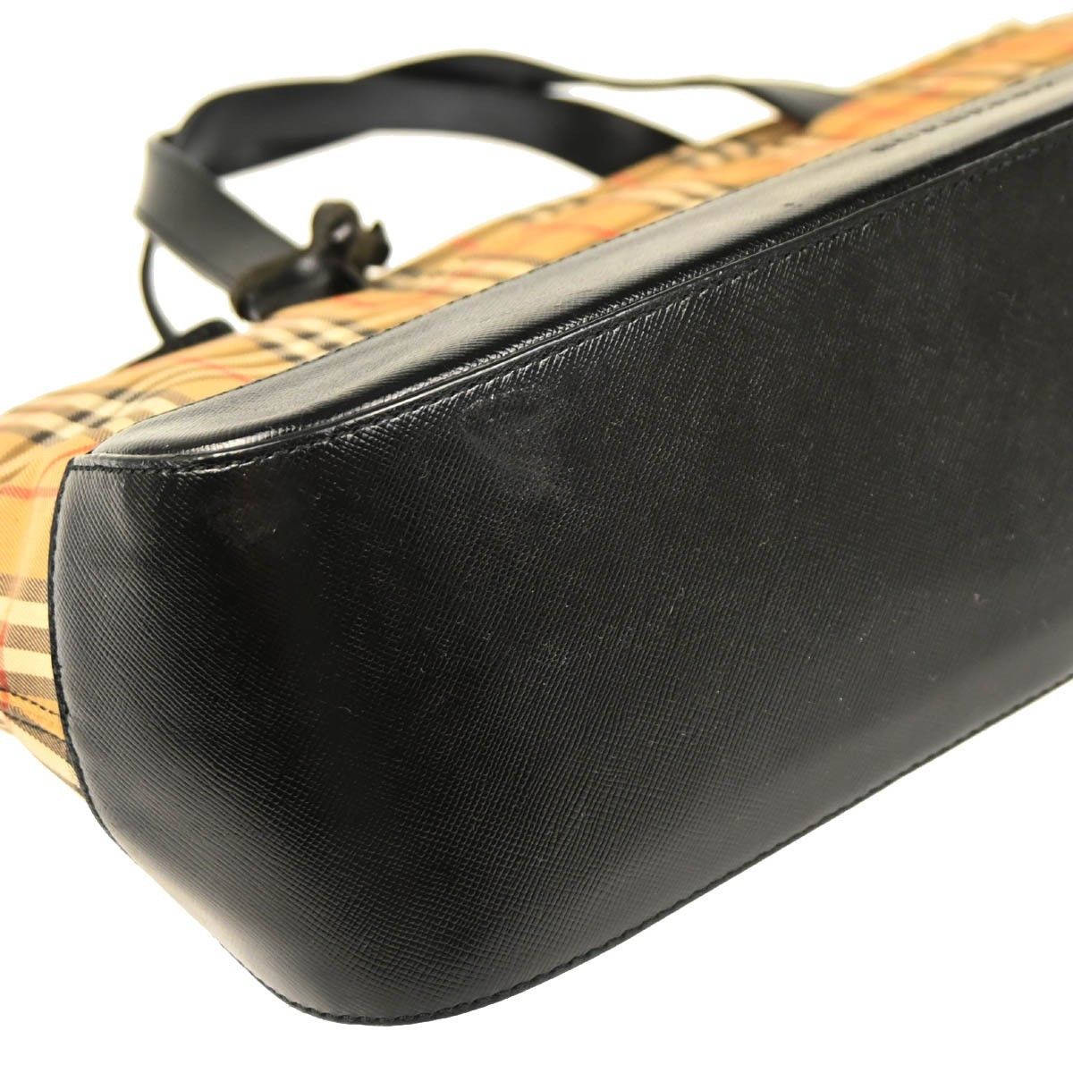 Burberry Burberry Nova Check Tote Nylon and Leather Size ONE SIZE - 7 Thumbnail