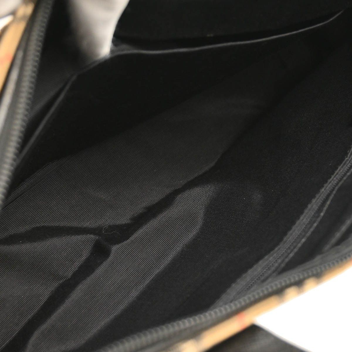 Burberry Burberry Nova Check Tote Nylon and Leather Size ONE SIZE - 3 Thumbnail