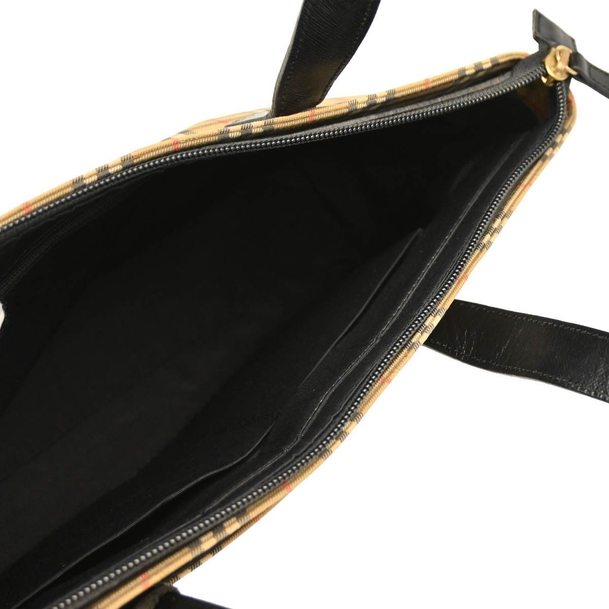 Burberry Burberry Nova Check Tote Nylon and Leather Size ONE SIZE - 10 Thumbnail