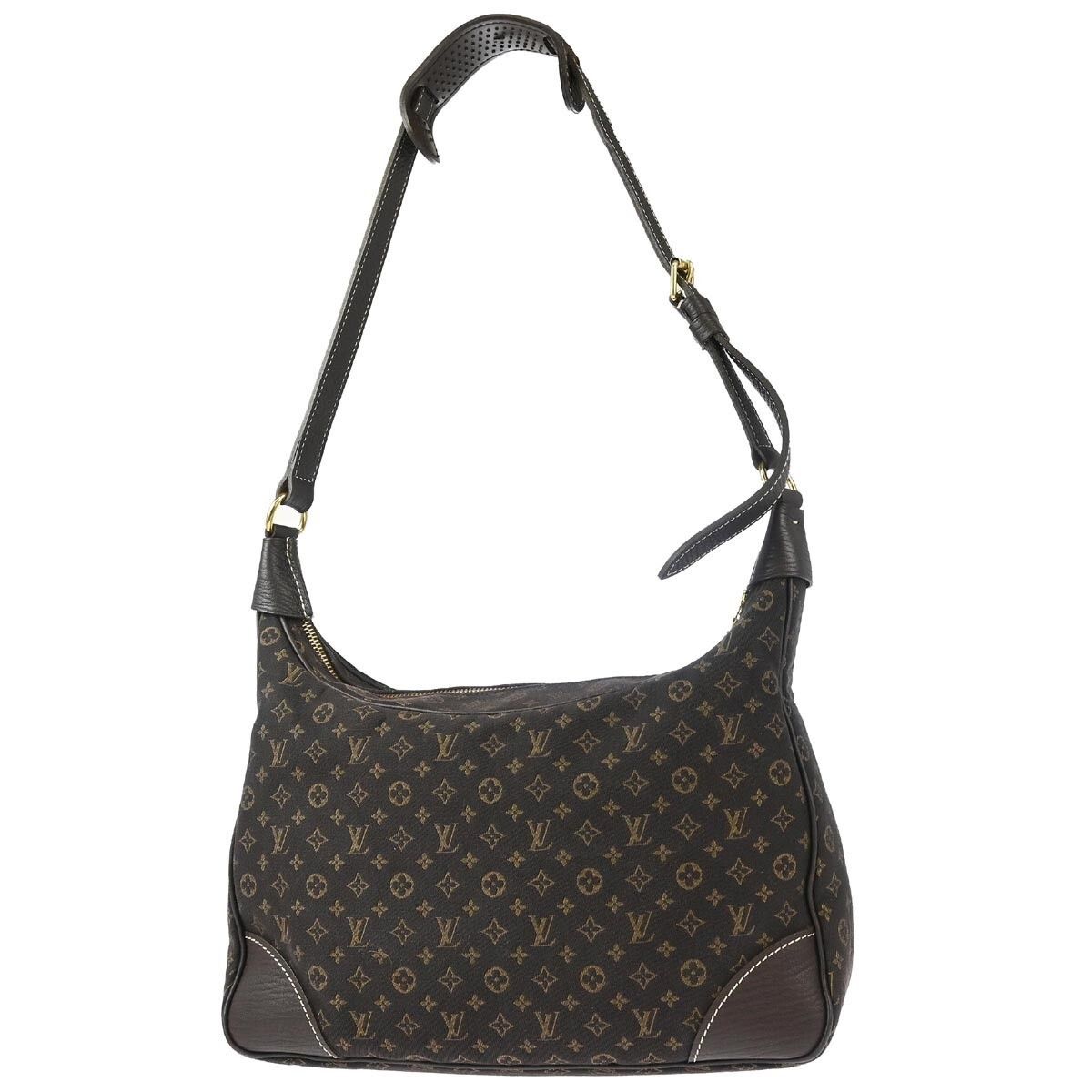 Louis Vuitton Louis Vuitton Boulogne Handbag Mini Lin Size ONE SIZE - 2 Thumbnail