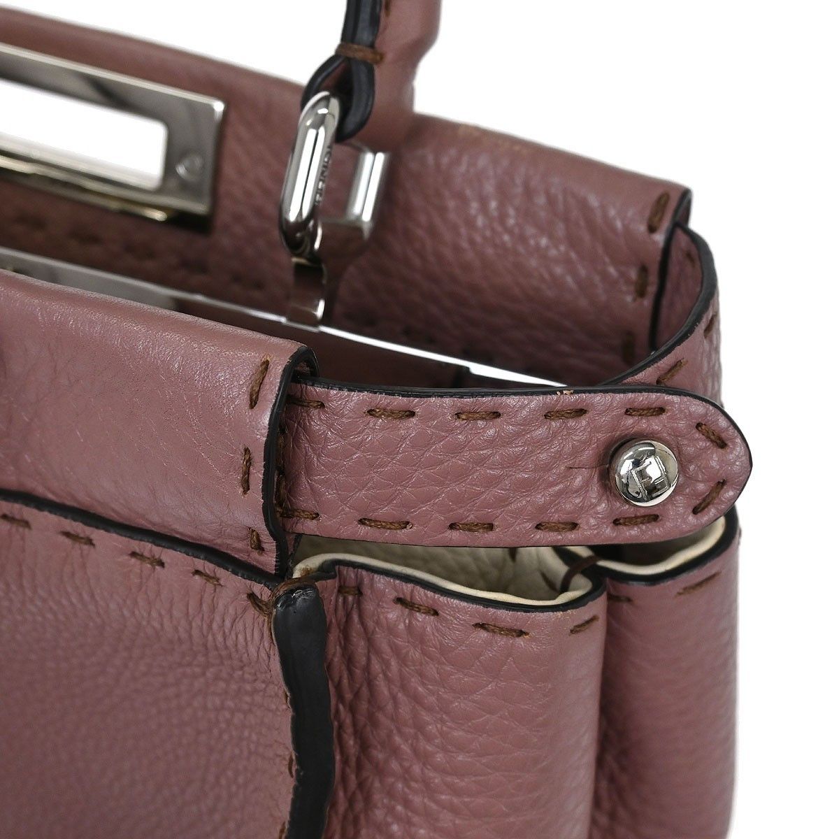 Fendi Fendi Selleria Peekaboo Bag Leather Size ONE SIZE - 9 Thumbnail