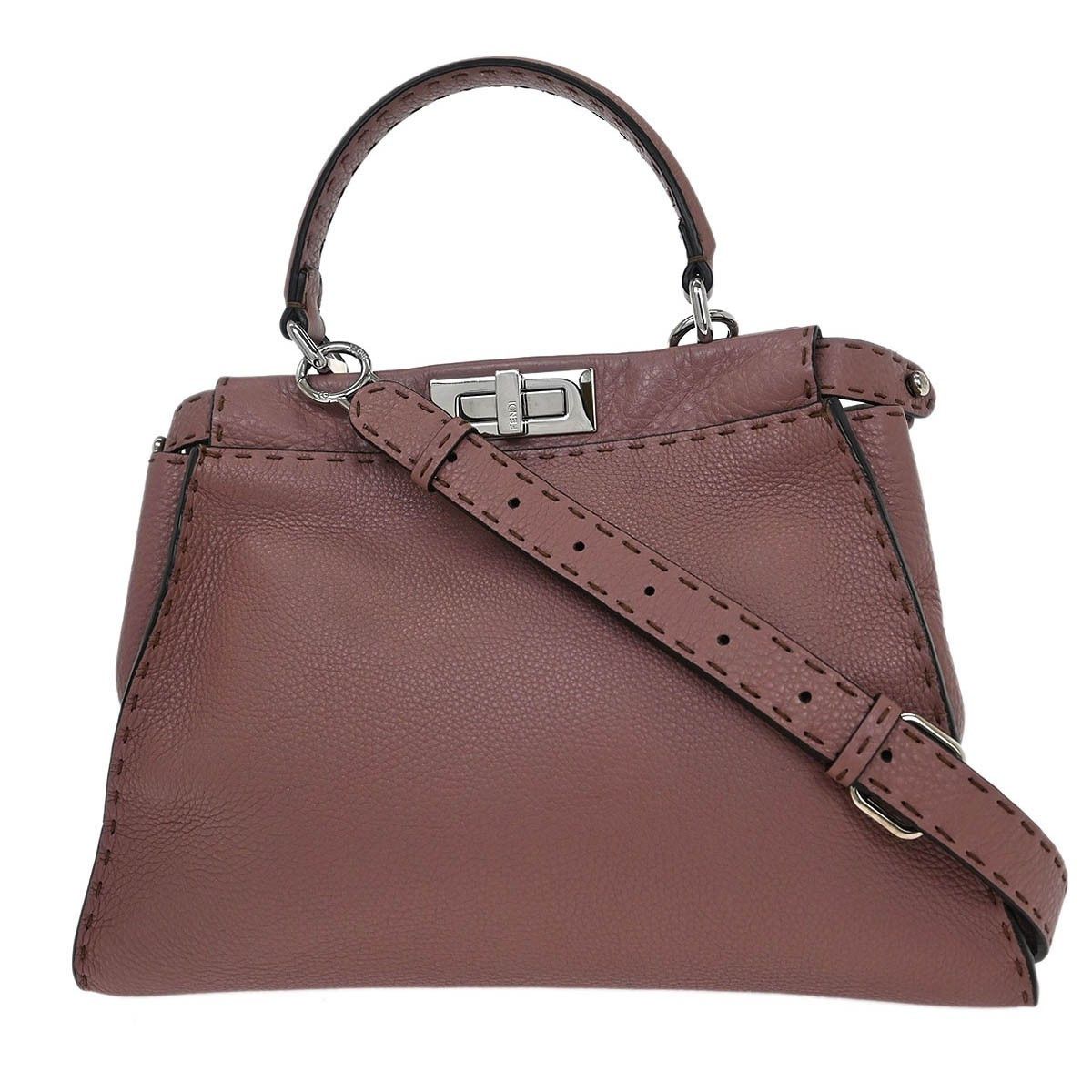 Fendi Fendi Selleria Peekaboo Bag Leather Size ONE SIZE - 2 Thumbnail