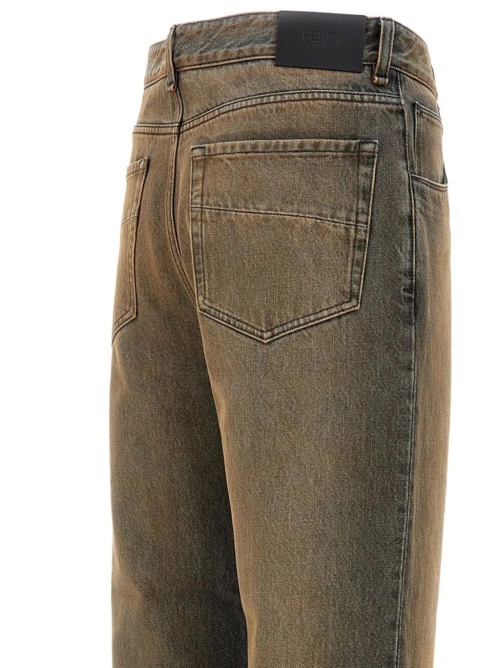 Fendi `Marble Overdye` Denim Pants Size US 33 - 3 Thumbnail