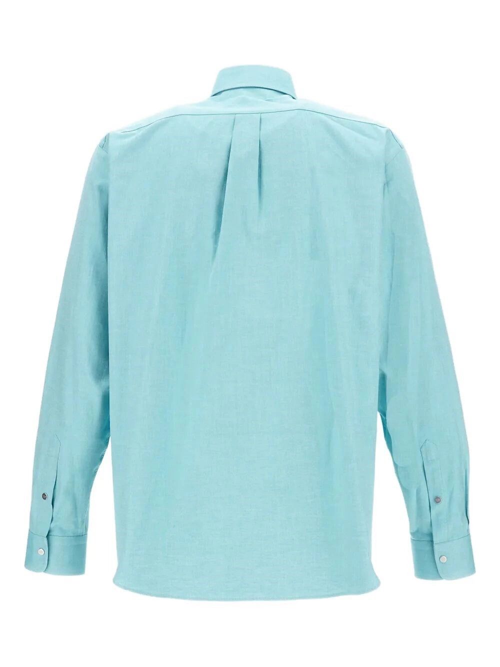 Fendi Shirt With `FF` Embroidery Size US L / EU 52-54 / 3 - 2 Thumbnail