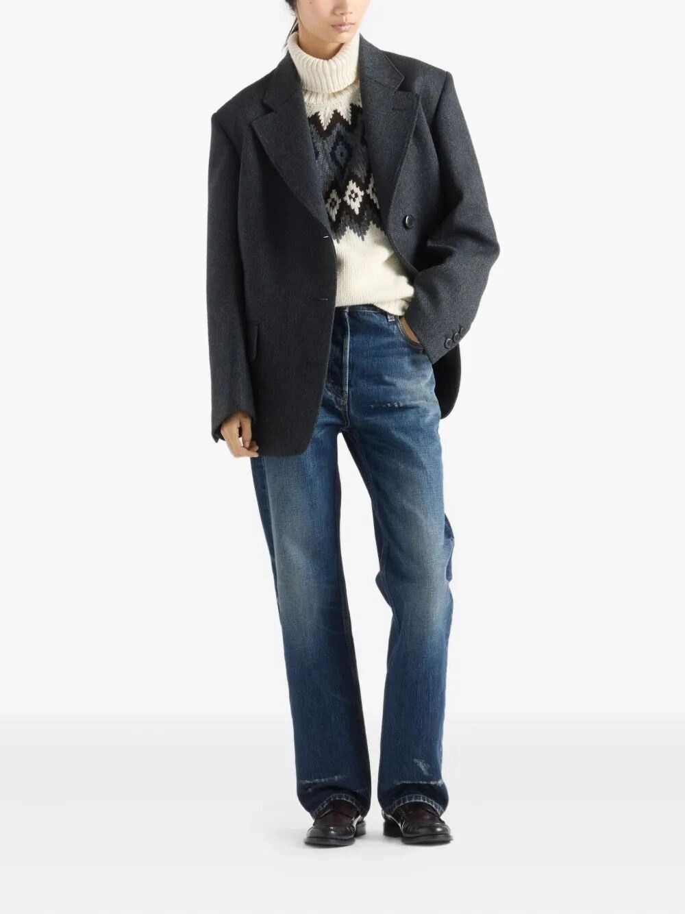 Prada Denim Jeans Size 26" / US 2 / IT 38 - 2 Thumbnail