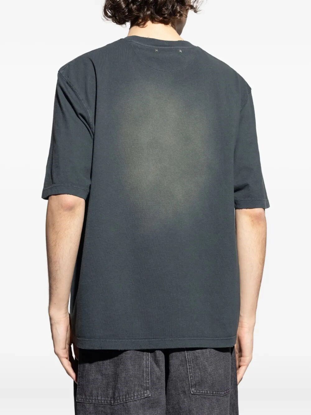 Golden Goose `Journey` T-Shirt With Embroidery Size US L / EU 52-54 / 3 - 4 Thumbnail