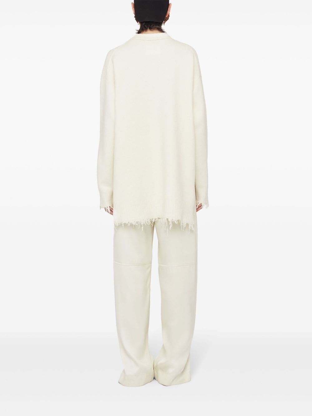 Jil Sander Long Sleeve Crew-Neck Sweater Size L / US 10 / IT 46 - 5 Thumbnail