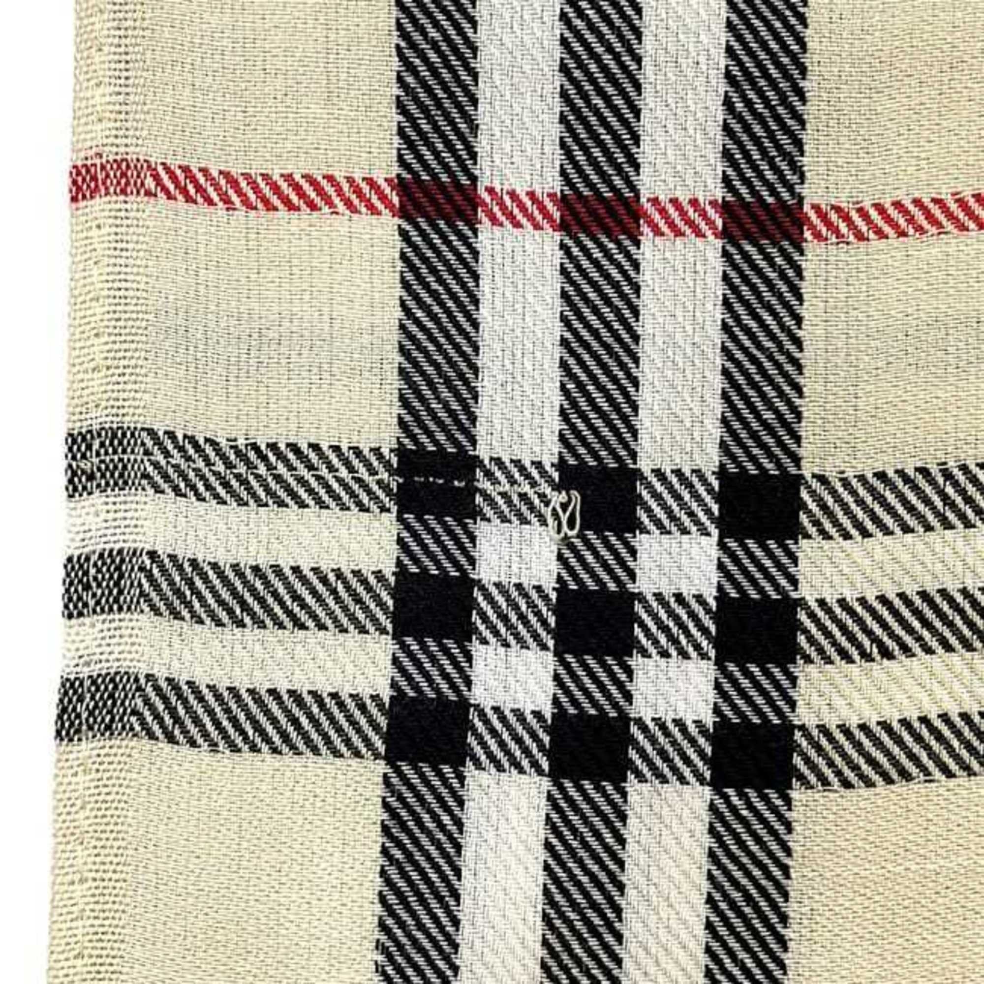 Burberry Burberry stole ec-24546 beige check pattern Nova 300108 19000216 L13181S 102 unused wool BURBERRY scarf lap blanket women's men's Size ONE SIZE - 9 Thumbnail