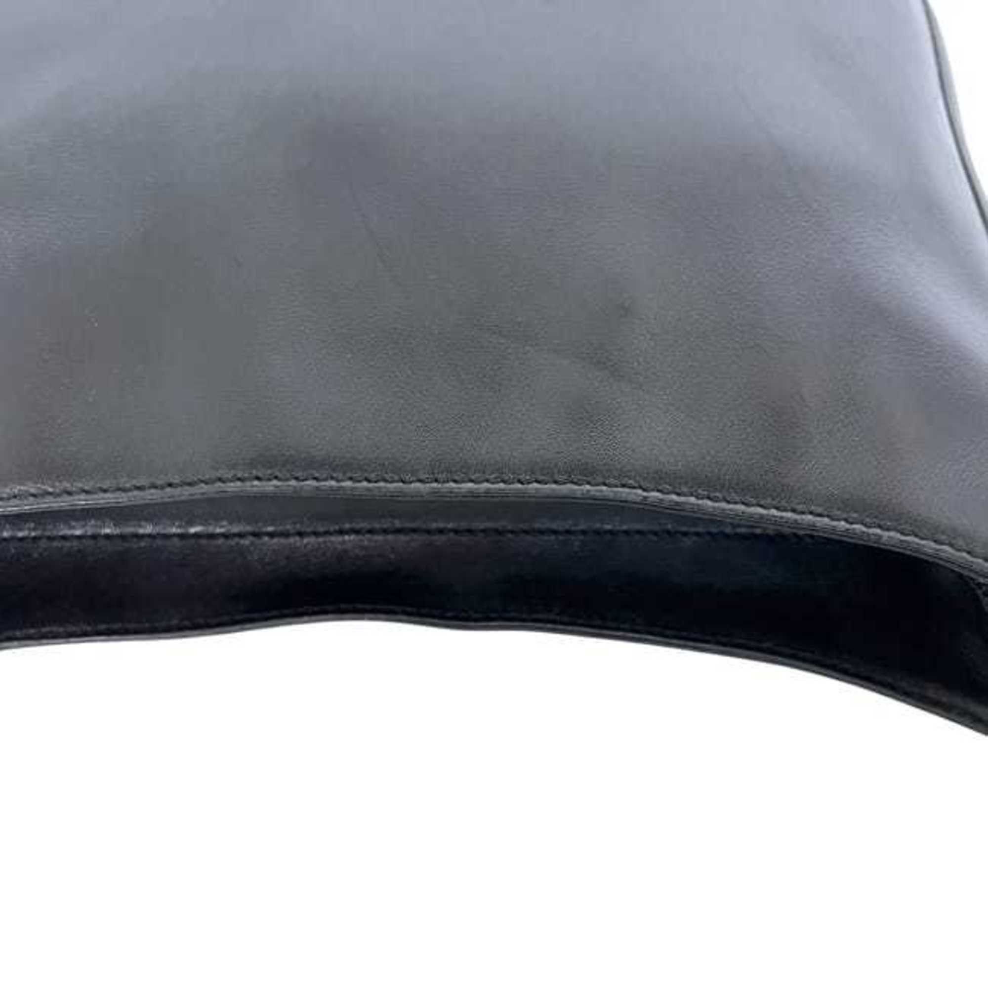 Salvatore Ferragamo Salvatore Ferragamo Shoulder Bag ec-24524 Black Vara AB-21 0274 Leather Women's Size ONE SIZE - 7 Thumbnail
