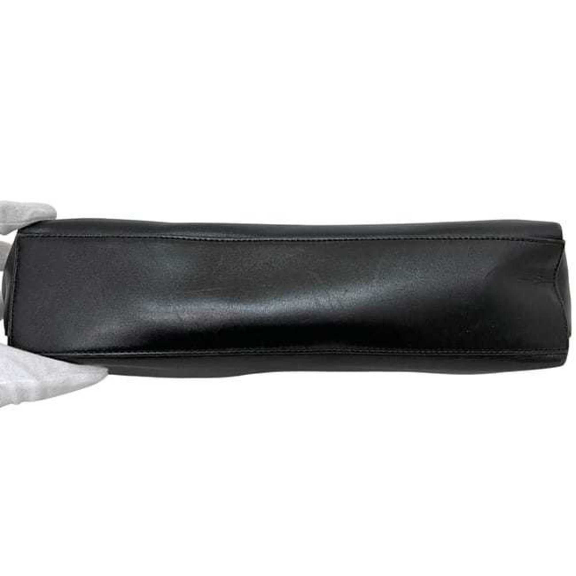Salvatore Ferragamo Salvatore Ferragamo Shoulder Bag ec-24524 Black Vara AB-21 0274 Leather Women's Size ONE SIZE - 11 Thumbnail