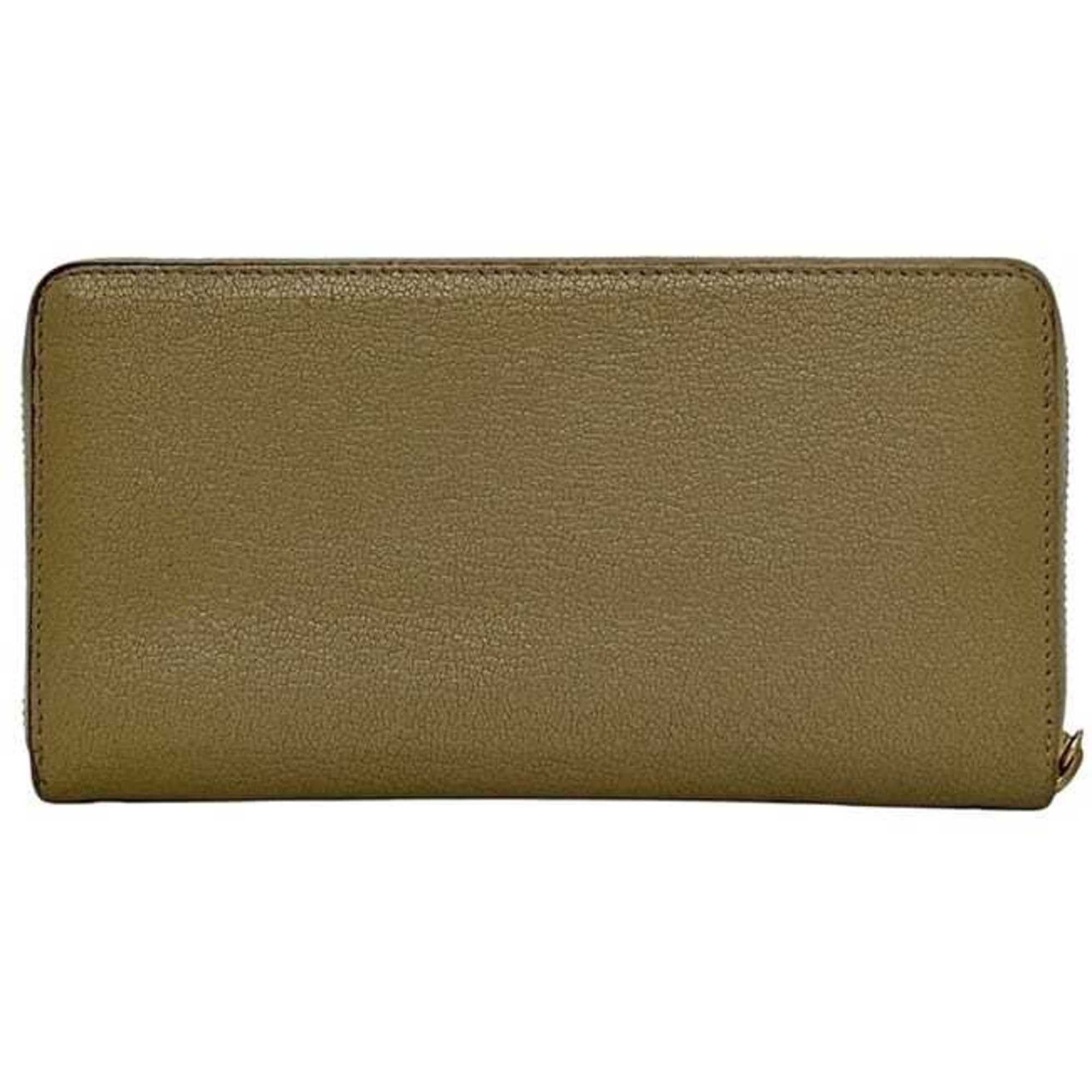 Balenciaga Balenciaga Round Long Wallet f-24475 Beige Classic 390187 AQ40G 9637 Leather A 568148 BALENCIAGA for Men and Women Size ONE SIZE - 3 Thumbnail