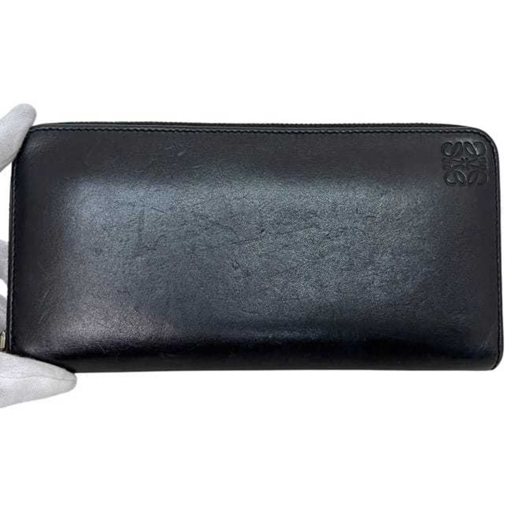 Loewe LOEWE Round Rainbow Wallet ec-24569 Black Multicolor Anagram 199.N54F13 9991 Leather 262025 Medium Color Inner Collar Size ONE SIZE - 10 Thumbnail
