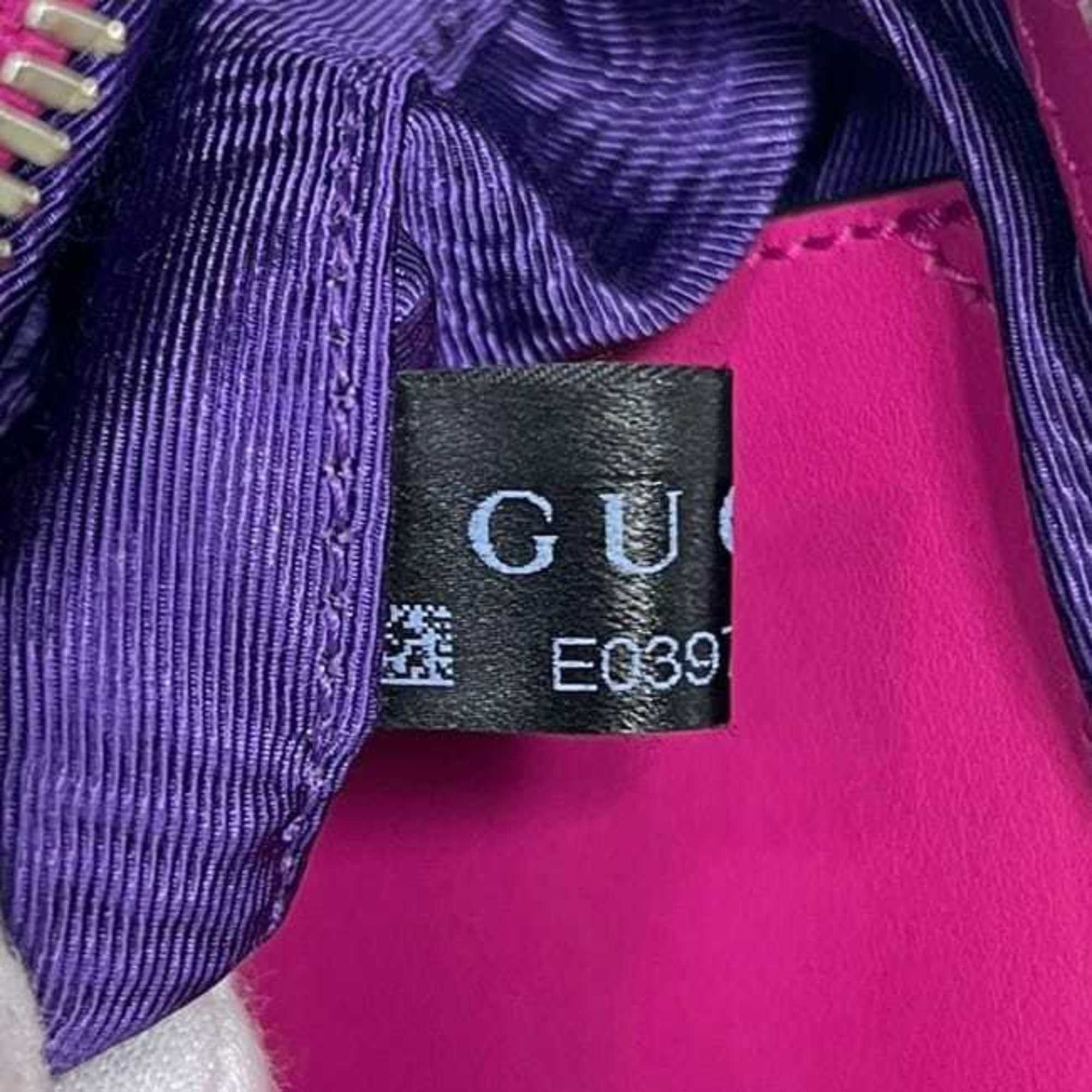 Gucci Gucci 2-way bag f-24567 Pink GG Matelasse 735049 Nylon Leather Canvas 493075 GUCCI Shoulder Crossbody Pouch Chain Women's Size ONE SIZE - 7 Thumbnail