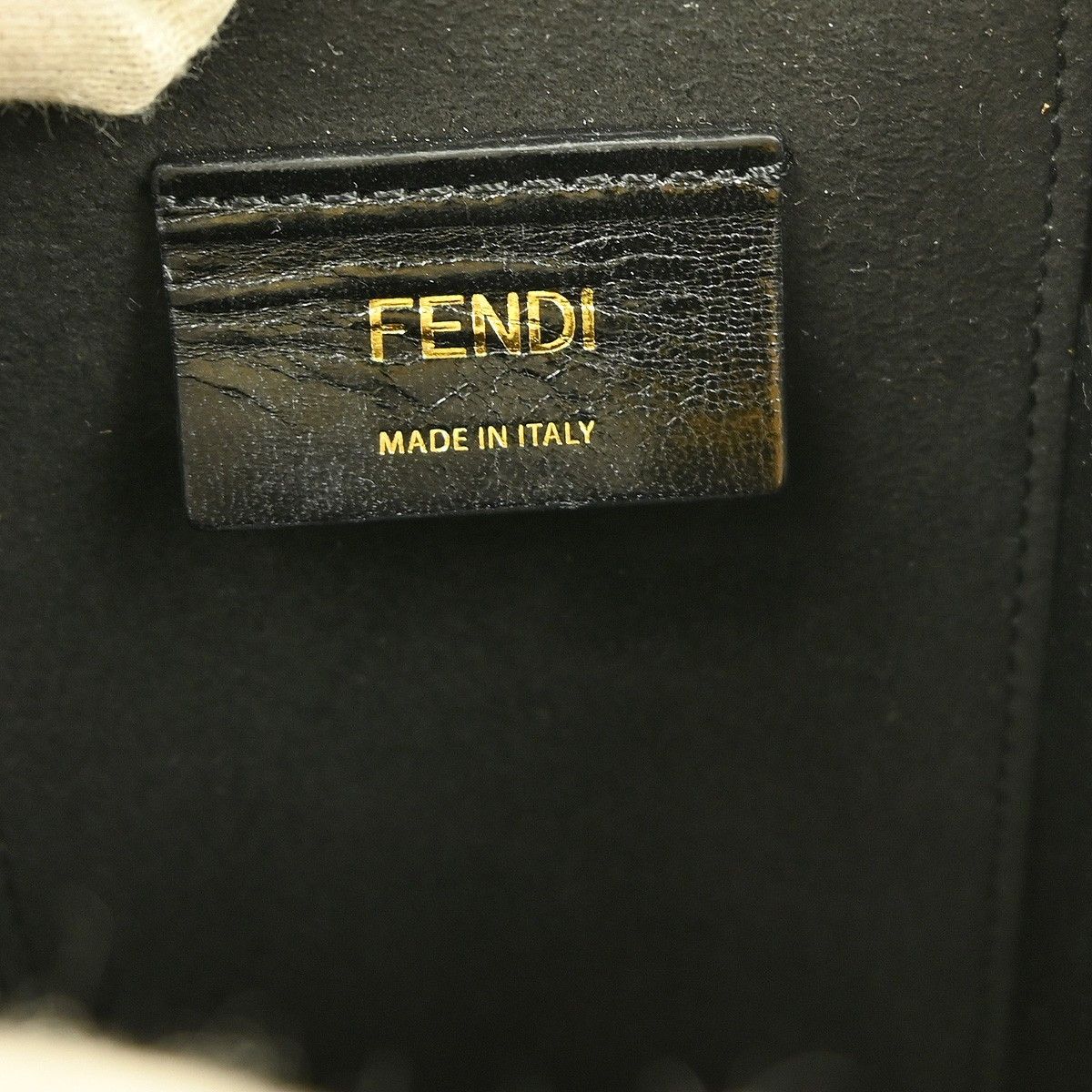 Fendi Fendi Logo Vertical Box Crossbody Bag Leather Size ONE SIZE - 4 Thumbnail
