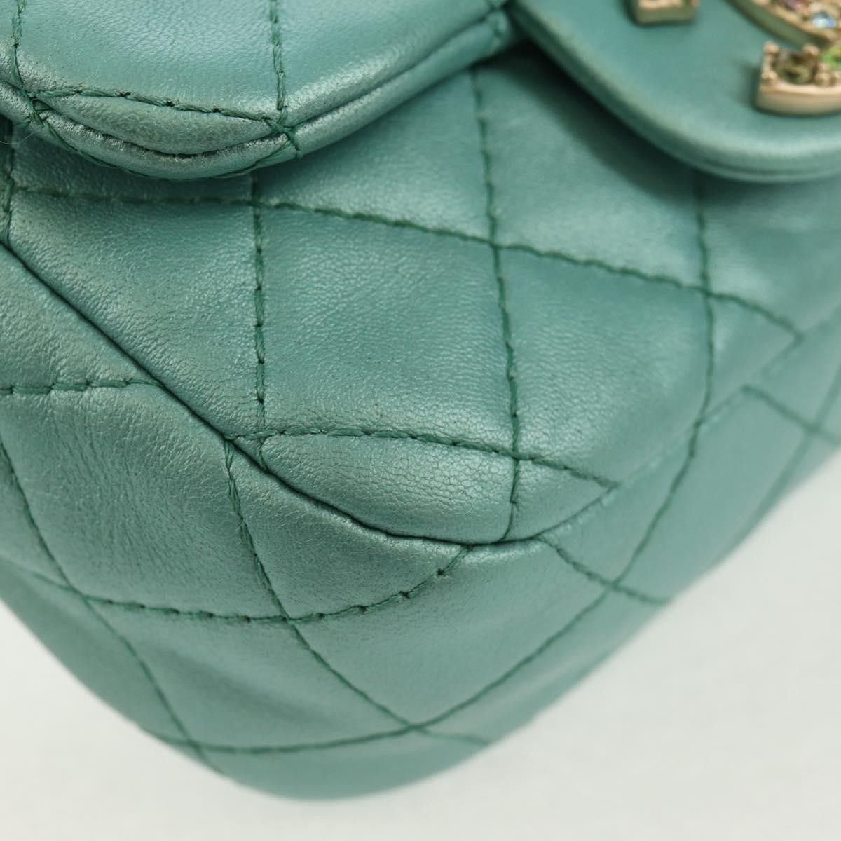 Chanel Chanel Precious Jewel Flap Bag Quilted Lambskin Size ONE SIZE - 9 Thumbnail