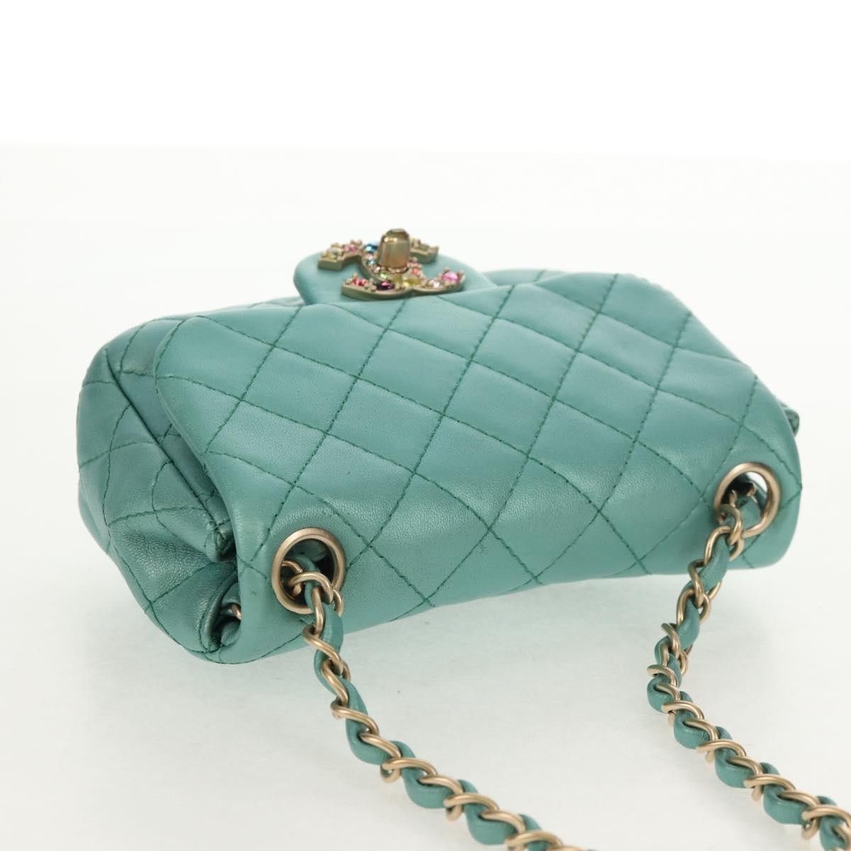 Chanel Chanel Precious Jewel Flap Bag Quilted Lambskin Size ONE SIZE - 16 Thumbnail