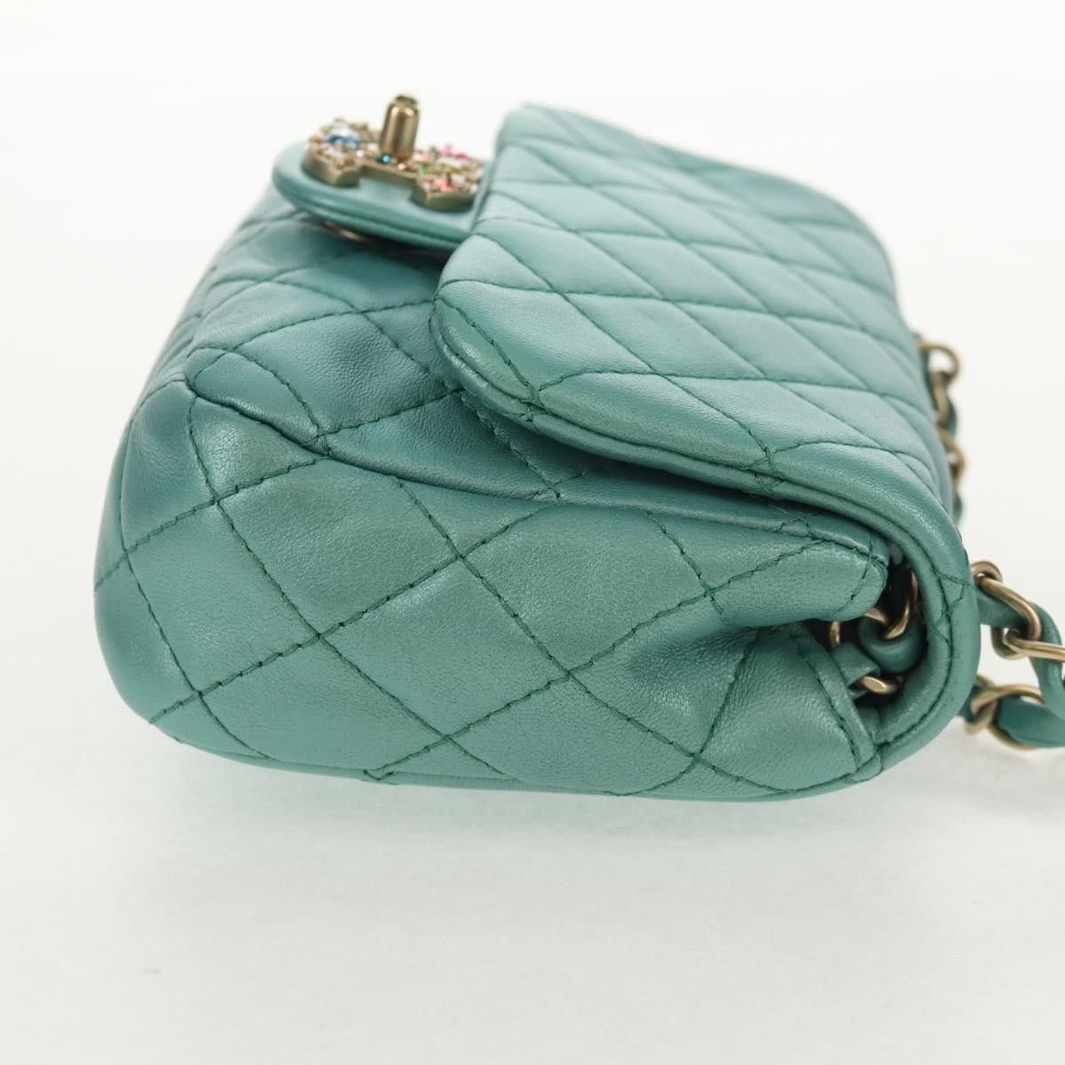 Chanel Chanel Precious Jewel Flap Bag Quilted Lambskin Size ONE SIZE - 4 Thumbnail