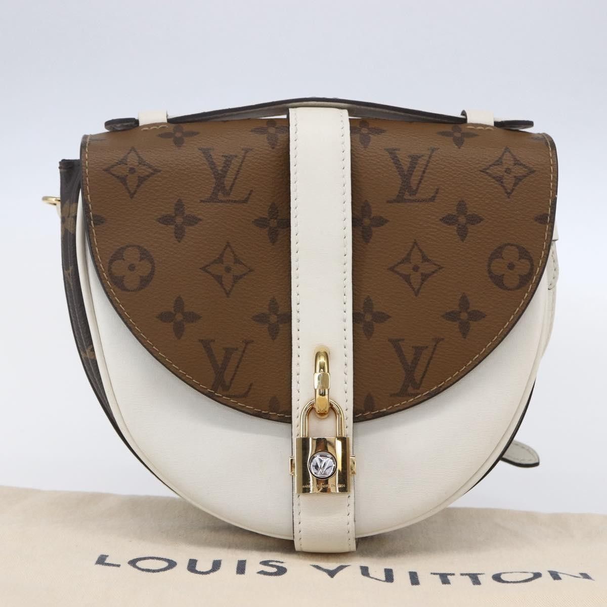 Louis Vuitton Louis Vuitton Chantilly Lock Handbag Reverse Monogram Canvas and Leather Size ONE SIZE - 14 Thumbnail